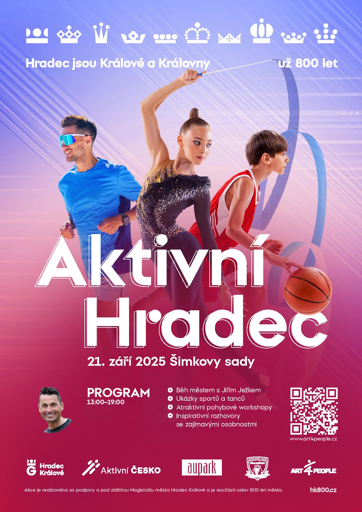 Objevte svět sportu s Jiřím Ježkem  na akci Aktivní Hradec